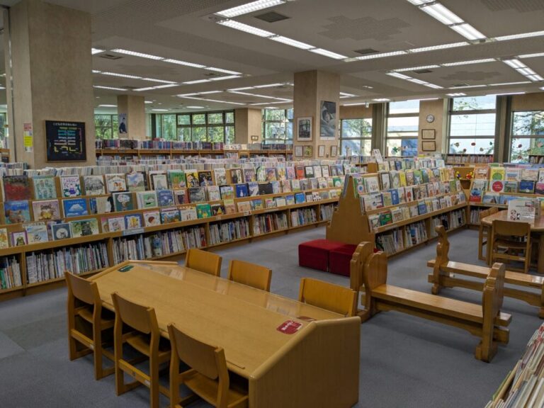 旭川市中央図書館の室内遊び場