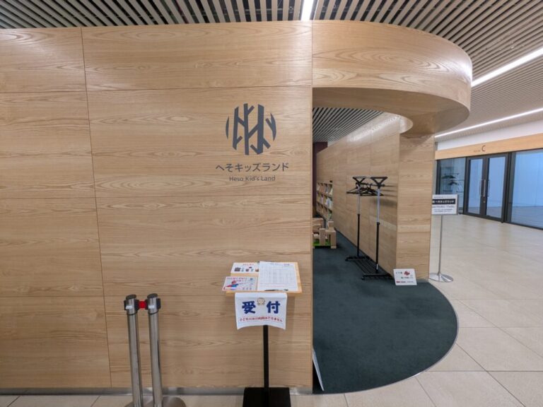 へそキッズランドの室内遊び場