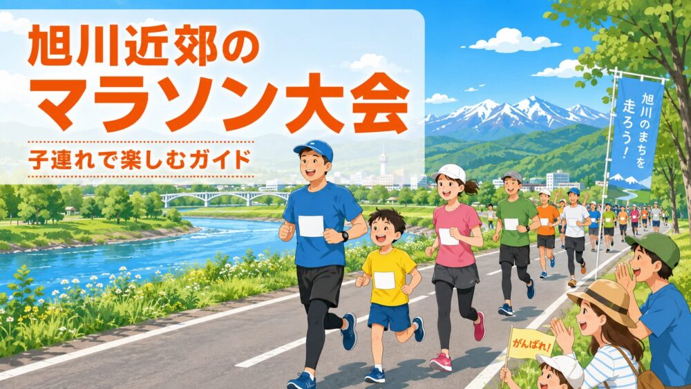 【2026年】旭川近郊のマラソン大会6選|日程・種目・子連れで楽しむガイド