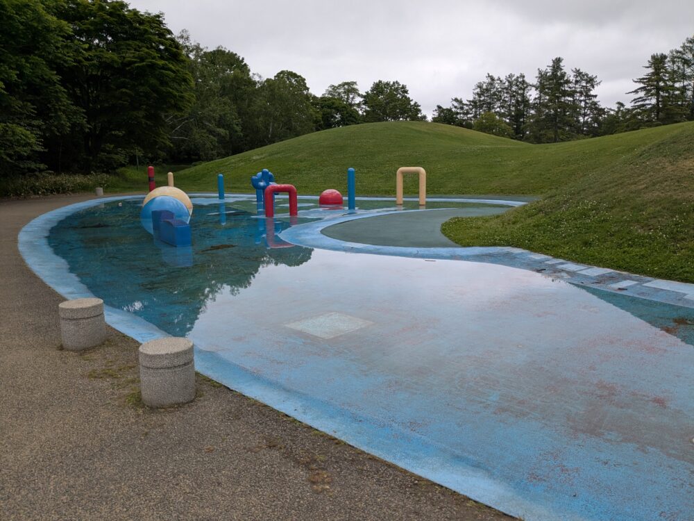 緑ヶ丘公園 ジャングルジムの写真