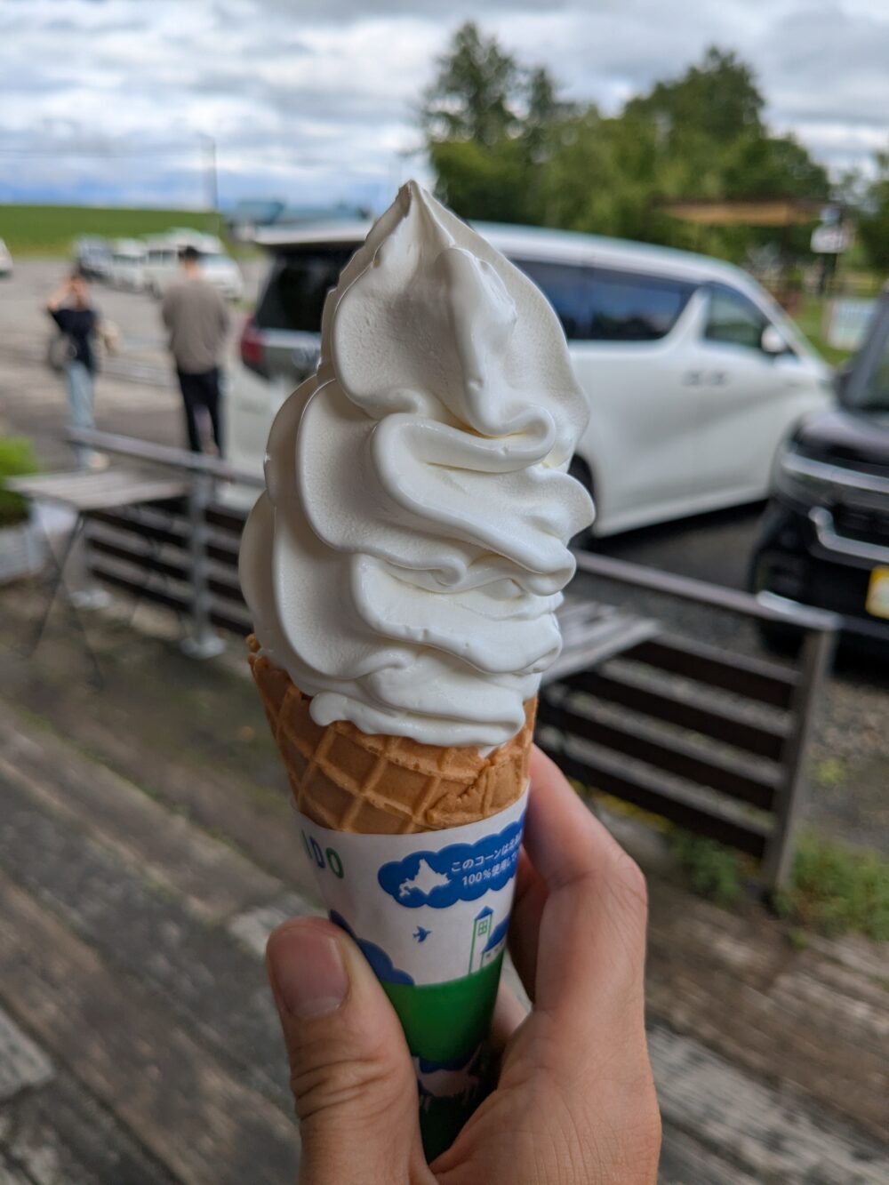 千代田ファームのソフトクリーム