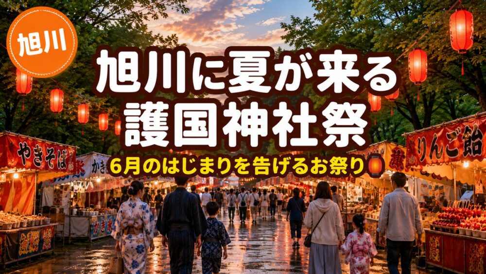 【2026年】護国神社祭｜旭川の夏の始まりを告げるお祭り