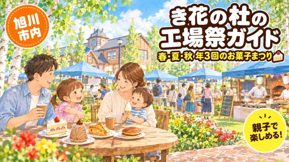 【2026年10月2・3・4日開催】き花の杜 秋の工場祭|壺屋総本店の限定スイーツと子連れの楽しみ方